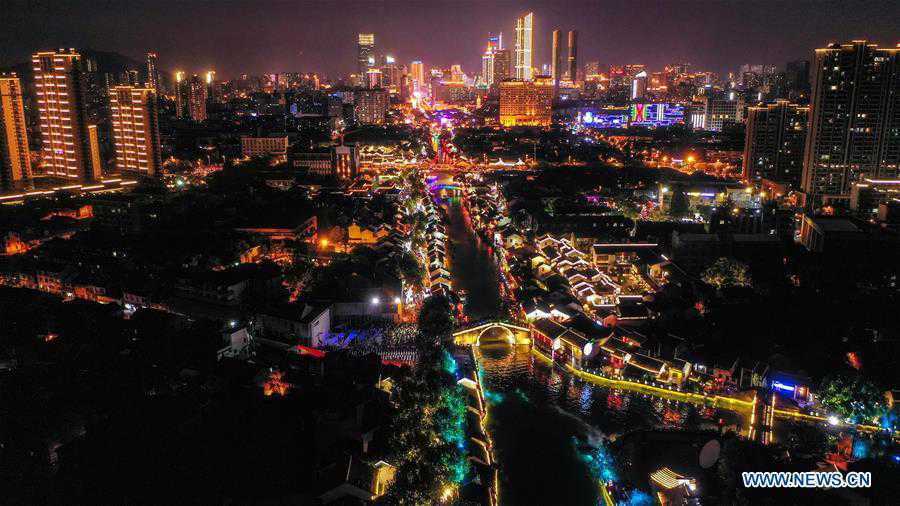 CHINA-JIANGSU-WUXI-ANCIENT CANAL-NIGHT TOURISM (CN)