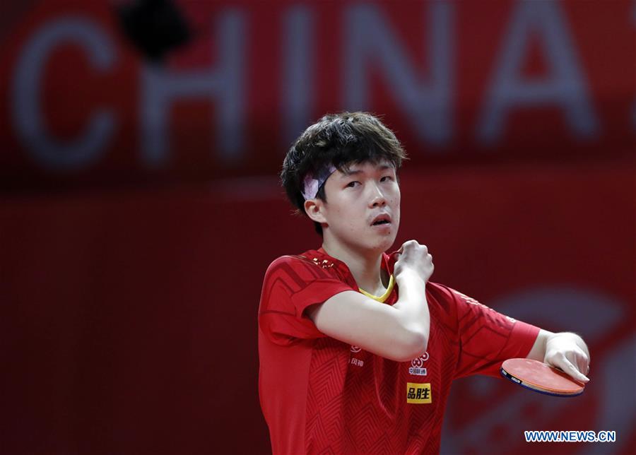 (SP)CHINA-LINGSHUI-TABLE TENNIS-TEAM CHINA-OLYMPIC PRACTICE TEST (CN)