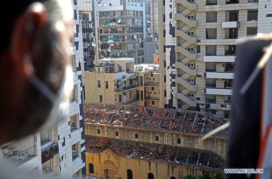 LEBANON-BEIRUT-EXPLOSIONS-AFTERMATH