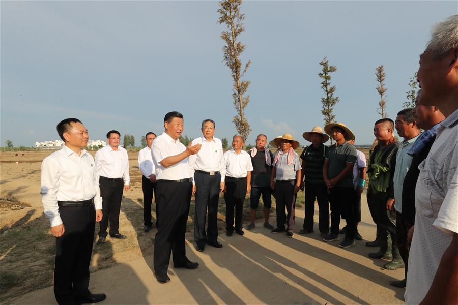 CHINA-ANHUI-XI JINPING-INSPECTION (CN)