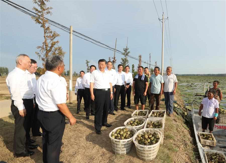 CHINA-ANHUI-XI JINPING-INSPECTION (CN)