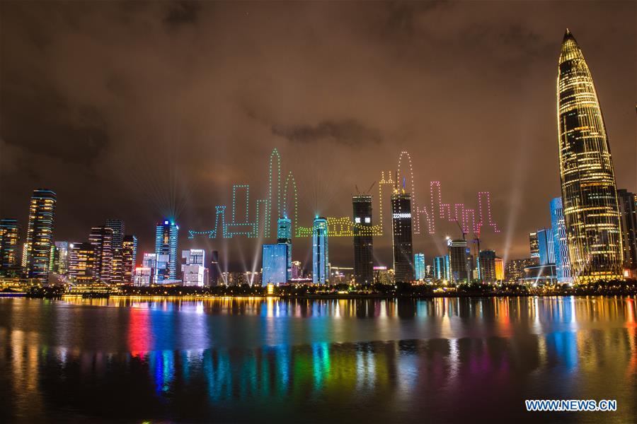 CHINA-SHENZHEN-DRONES-LIGHT SHOW (CN)