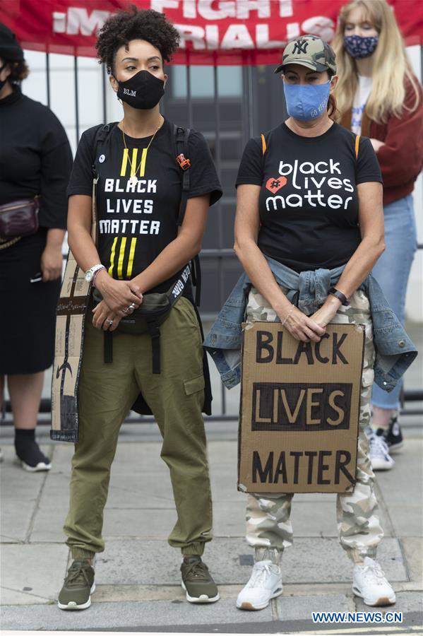 BRITAIN-LONDON-ANTI-RACISM-DEMONSTRATION