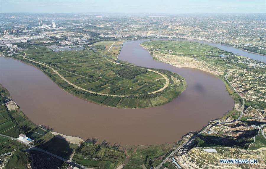 CHINA-SHAANXI-YELLOW RIVER-SCENERY (CN)