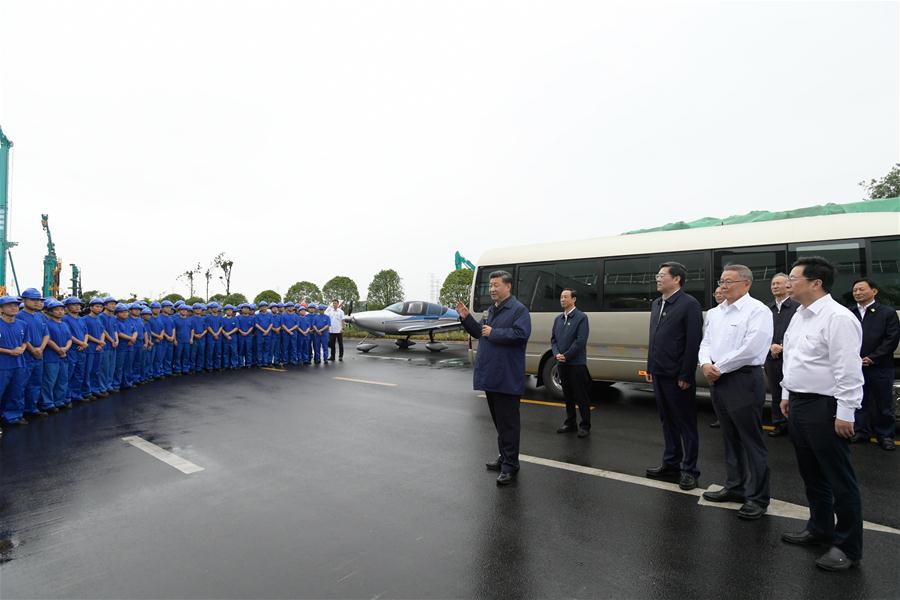 CHINA-HUNAN-CHANGSHA-XI JINPING-INSPECTION (CN)