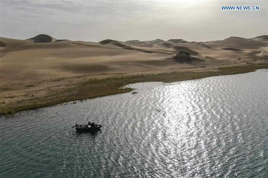 CHINA-XINJIANG-YULI-LOP LAKE-CRAB CATCHER (CN)