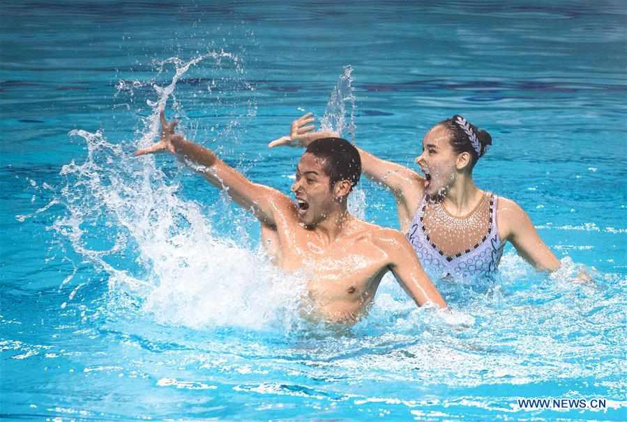 (SP)CHINA-WUHAN-ARTISTIC SWIMMING-CHINESE NATIONAL CHAMPIONSHIPS (CN)