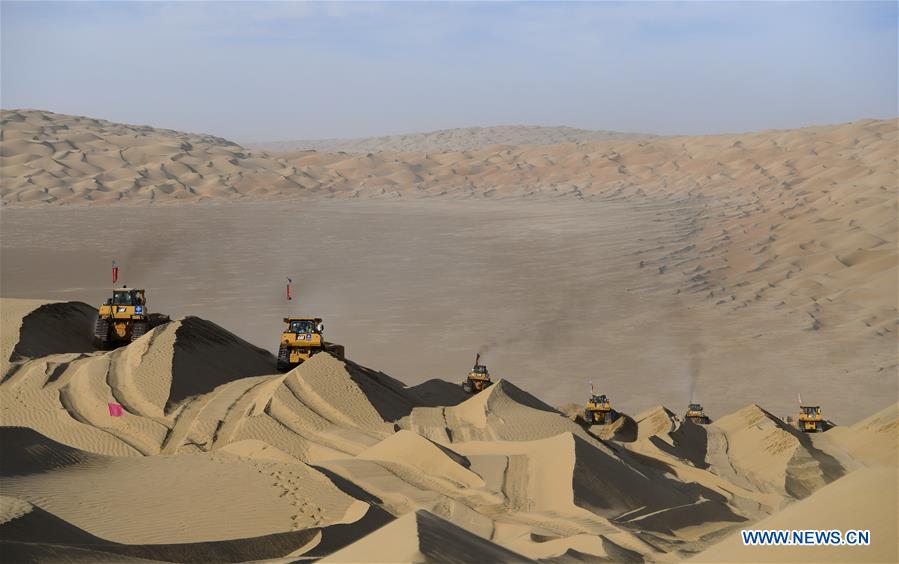 CHINA-XINJIANG-ROAD CONSTRUCTION (CN)