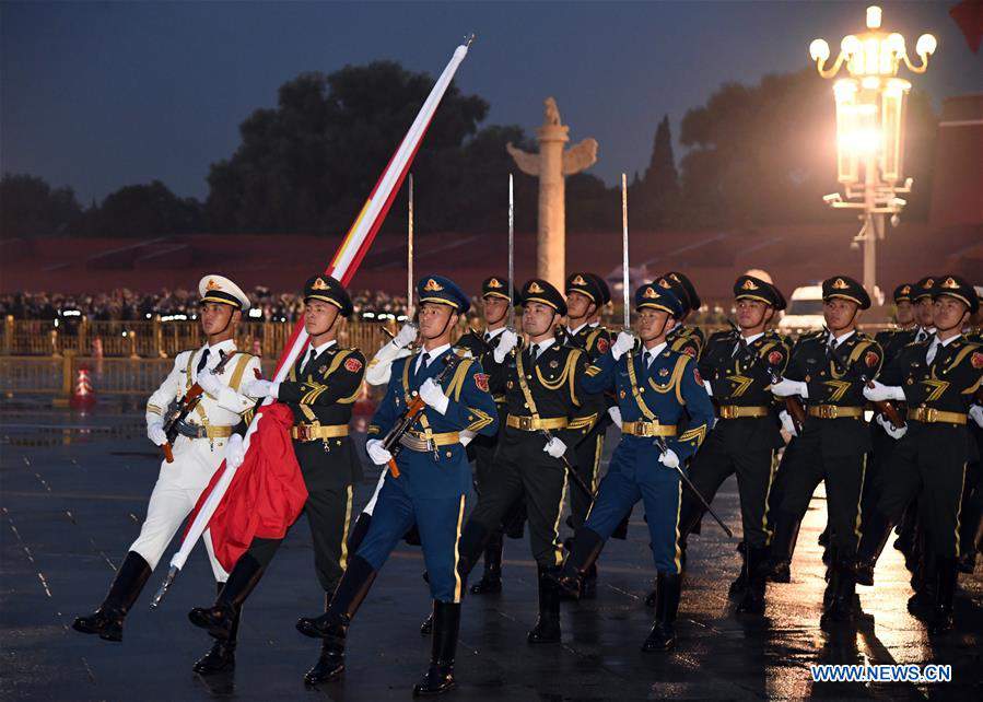 CHINA-BEIJING-NATIONAL DAY-FLAG-RAISING CEREMONY (CN)