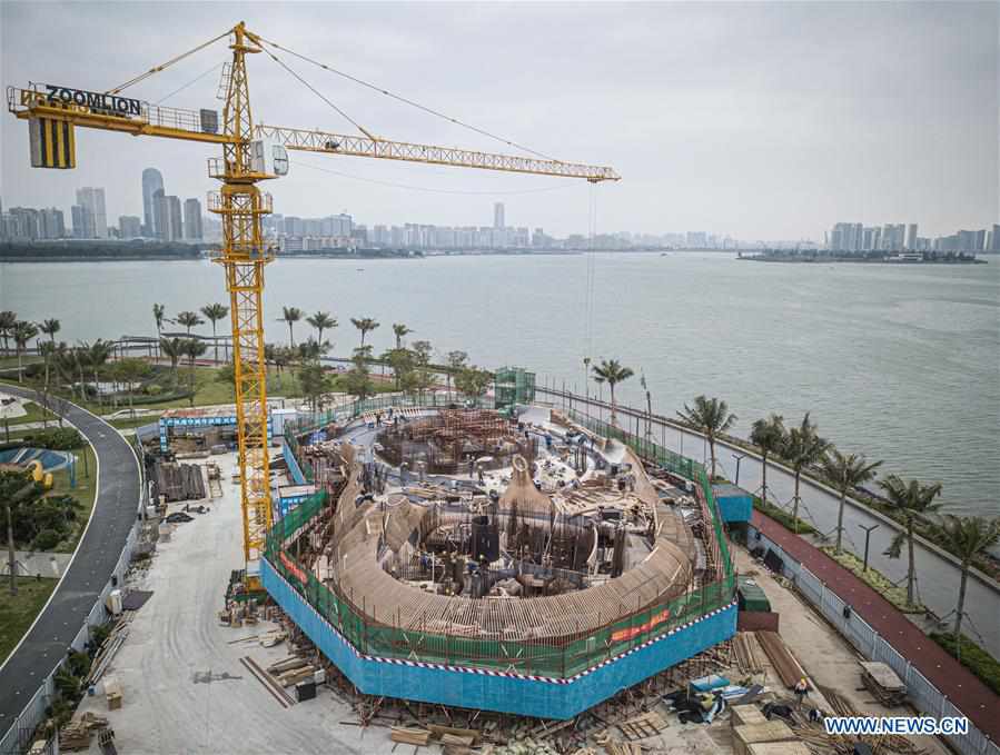 CHINA-HAINAN-HAIKOU BAY-LIBRARY-CONSTRUCTION (CN)