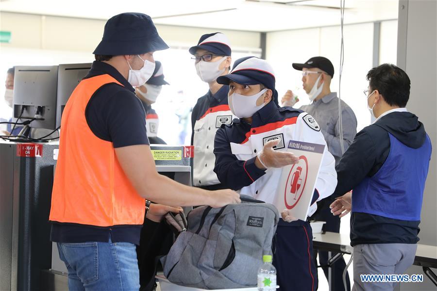 (SP)JAPAN-TOKYO-OLYMPIC-SCREENING DEMONSTRATION TEST