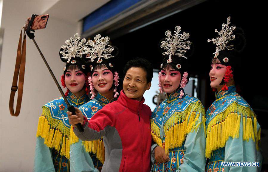 CHINA-HEBEI-CHONGYANG FESTIVAL-DRAMA PERFORMANCE(CN)