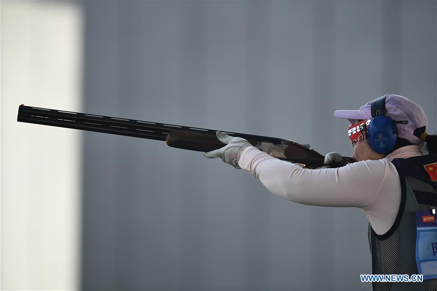 (SP)CHINA-SHANXI-LINFEN-SHOOTING-CHINESE NATIONAL CHAMPIONSHIPS-TRAP QUALIFICATION (CN)