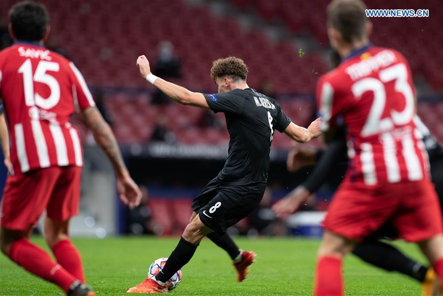 (SP)SPAIN-MADRID-FOOTBALL-UEFA CHAMPIONS LEAGUE-ATLETICO MADRID VS RB SALZBURG