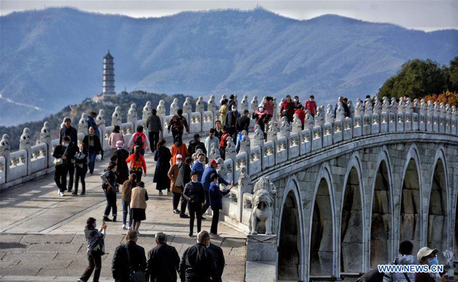 CHINA-BEIJING-SUMMER PALACE-AUTUMN SCENERY (CN)