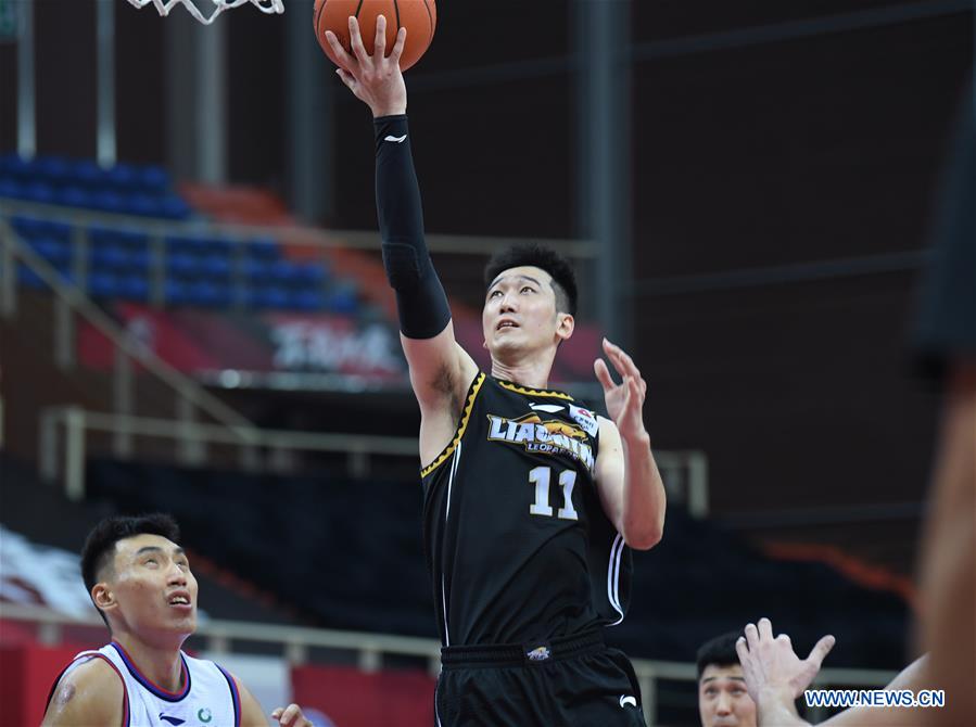 (SP)CHINA-ZHUJI-BASKETBALL-CBA LEAGUE-TIANJIN VS LIAONING (CN)