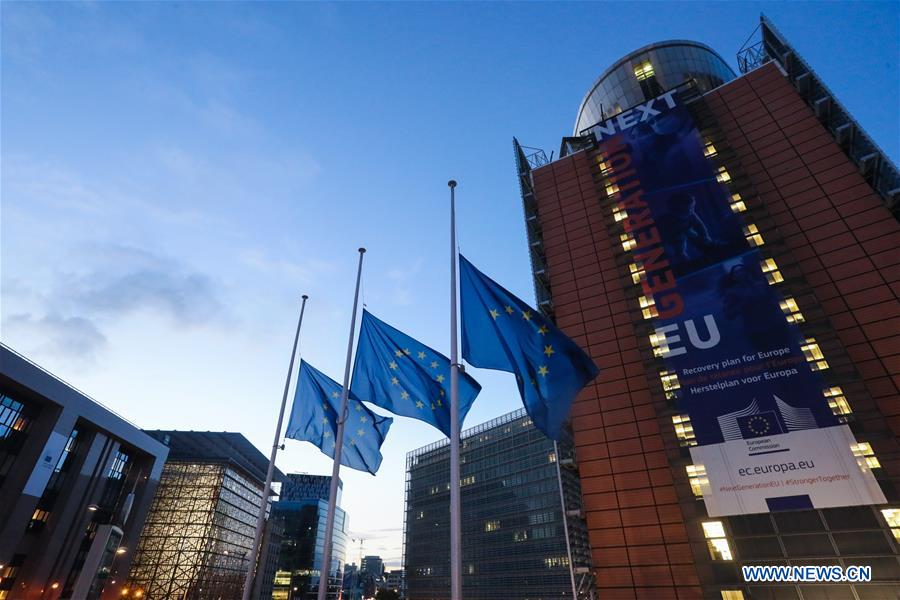BELGIUM-BRUSSELS-EU-ATTACK-TRIBUTE