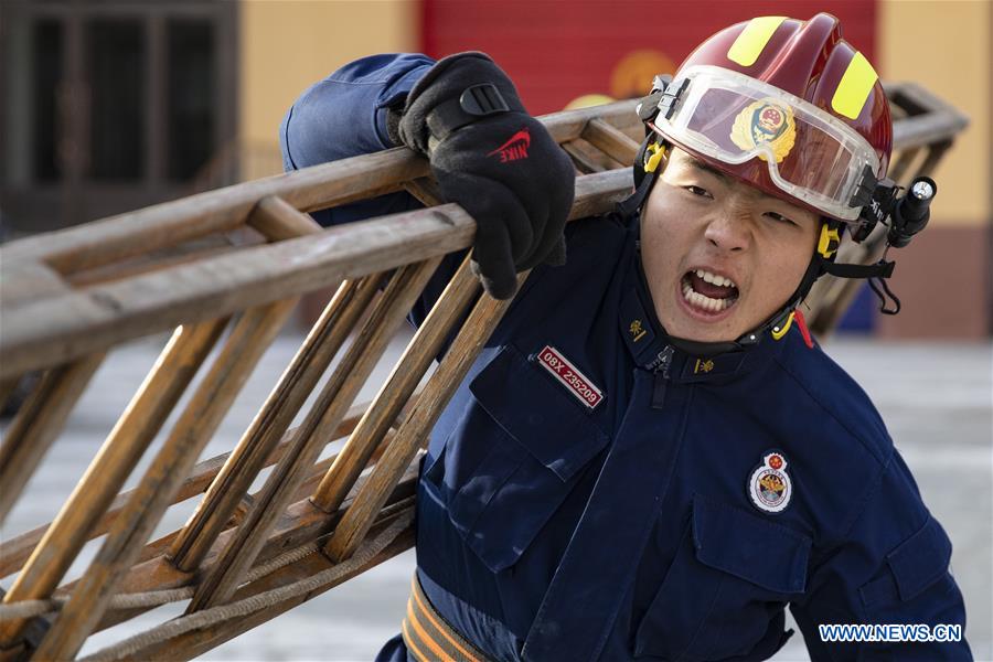 CHINA-HEILONGJIANG-MOHE-FIRE FIGHTERS (CN)