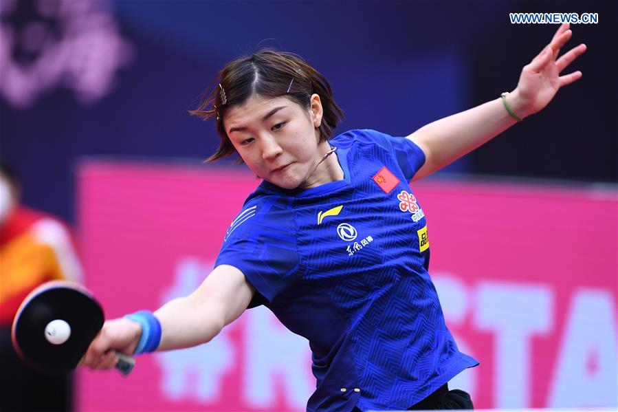 (SP)CHINA-WEIHAI-TABLE TENNIS-ITTF-WOMEN'S WORLD CUP (CN)