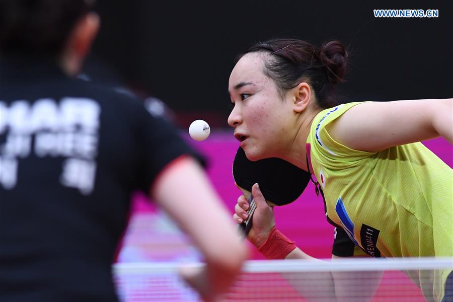 (SP)CHINA-WEIHAI-TABLE TENNIS-ITTF-WOMEN'S WORLD CUP (CN)