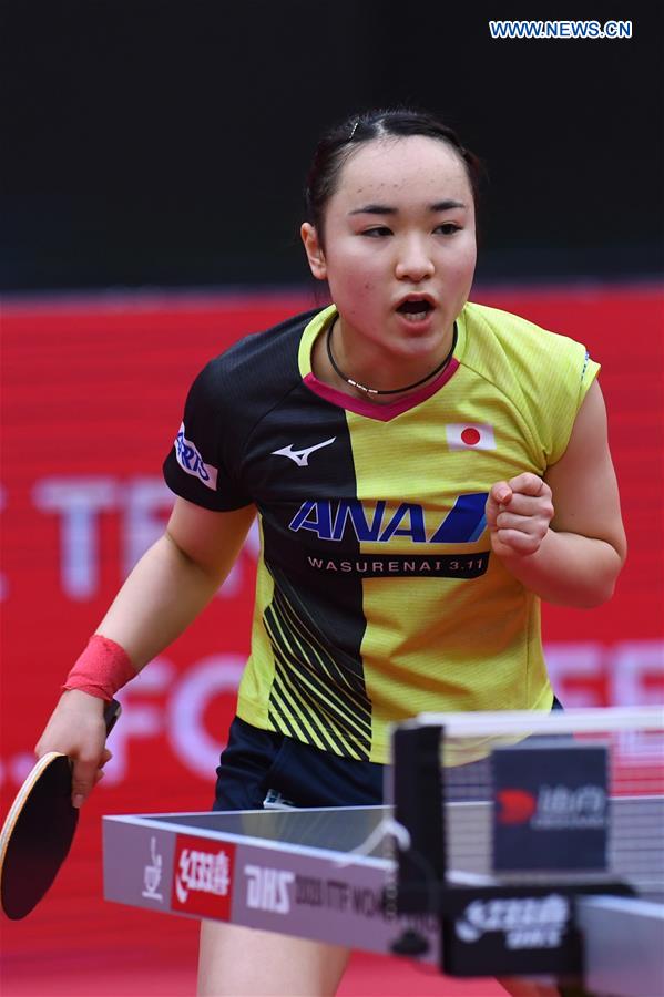 (SP)CHINA-WEIHAI-TABLE TENNIS-ITTF-WOMEN'S WORLD CUP (CN)