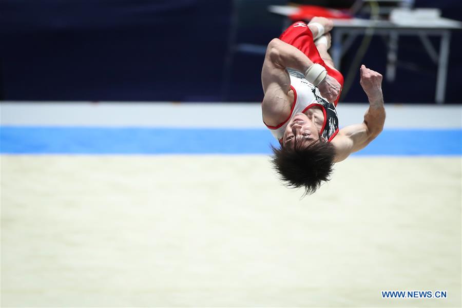 (SP)JAPAN-TOKYO-GYMNASTICS-FRIENDSHIP AND SOLIDARITY COMPETITION