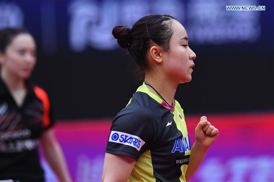 (SP)CHINA-WEIHAI-TABLE TENNIS-ITTF-WOMEN'S WORLD CUP (CN)