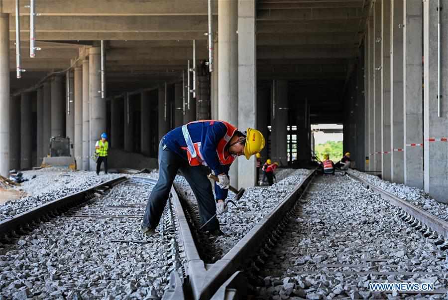 CHINA-GUANGDONG-GUANGZHOU-METRO-TRAIN DEPOT-CONSTRUCTION (CN)