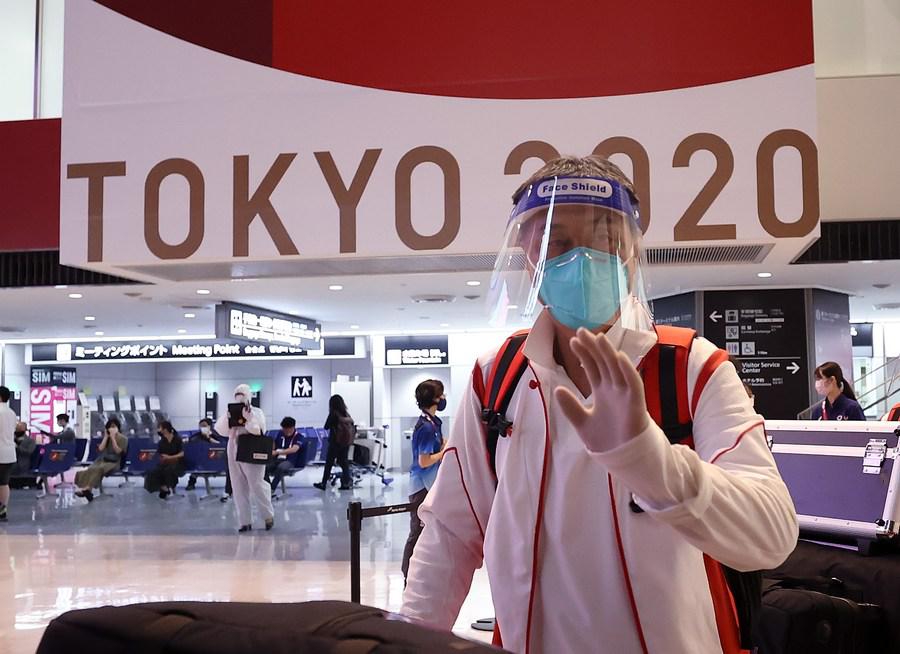 A glimpse of "Olympic bubbles" at Japan's major gateway