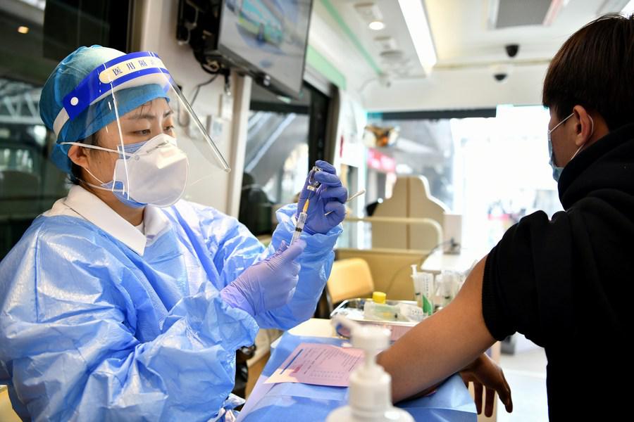 Over 90 pct of adults in Beijing fully vaccinated against COVID-19