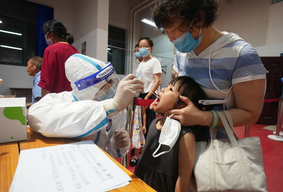 Chinese mainland reports 40 new locally transmitted COVID-19 cases
