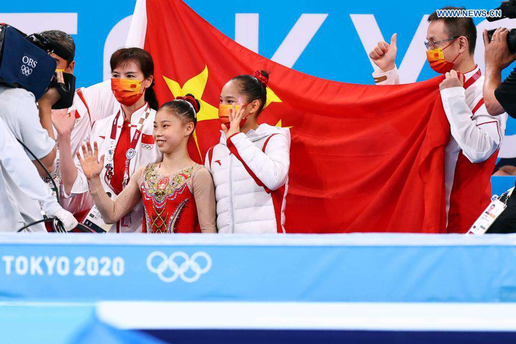 Chinese Gymnasts Finish 1 2 In Womens Balance Beam At Tokyo Olympics