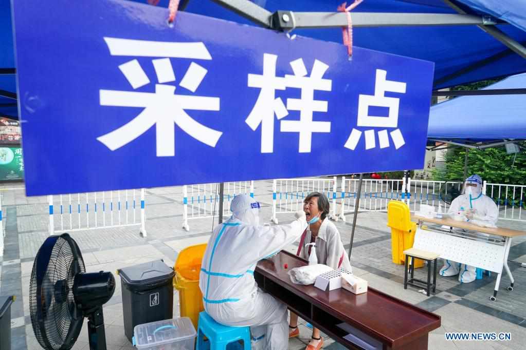 East China's Yangzhou starts third round of nucleic acid testing
