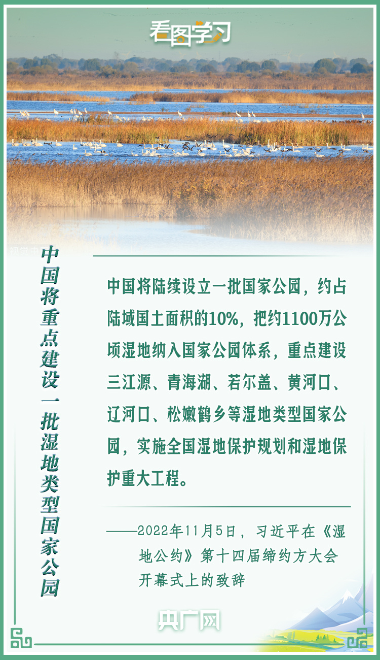 看图学习丨共同努力谱写全球湿地保护新篇章