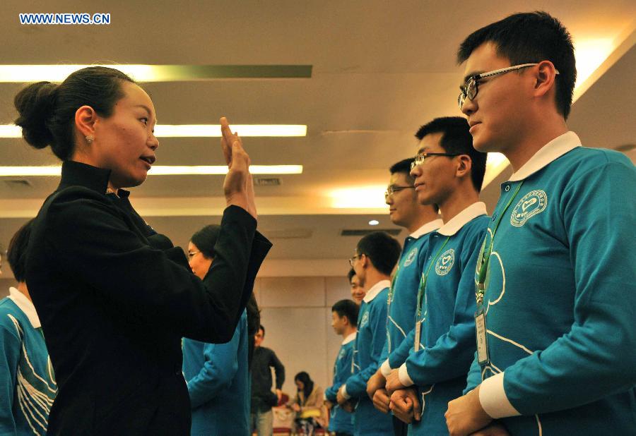 CHINA-BEIJING-APEC-VOLUNTEER-TRAINING (CN)