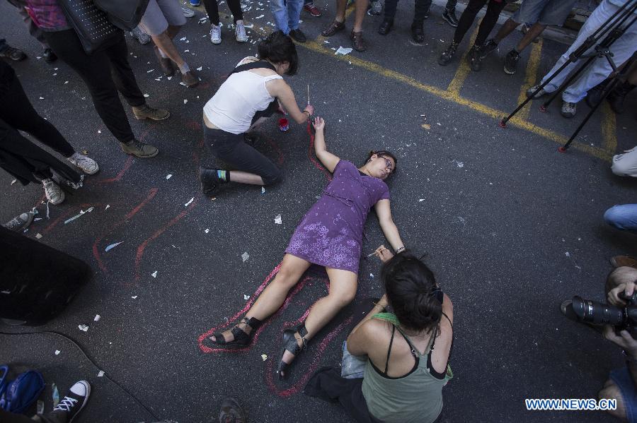 ARGENTINA-BUENOS AIRES-MEXICO-SOCIETY-PROTEST