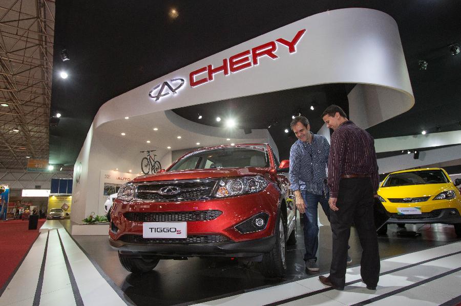 BRAZIL-SAO PAULO-AUTO EXHIBITION-CHINESE VEHICLES