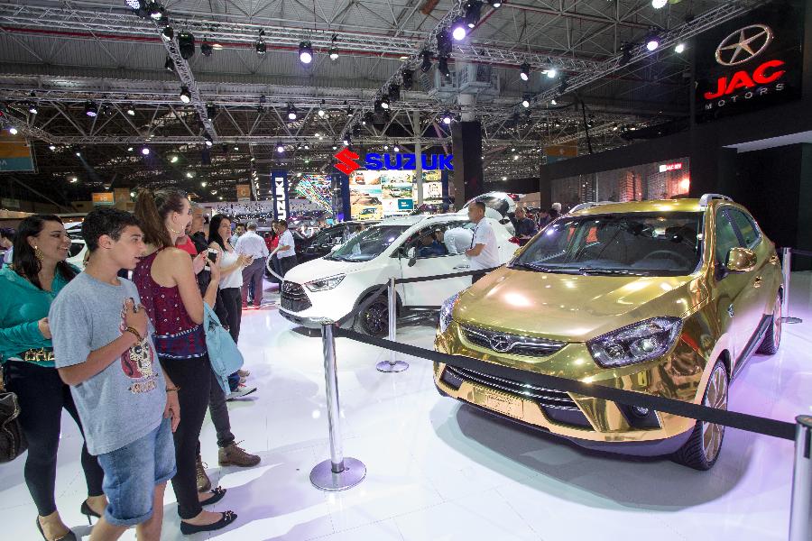 BRAZIL-SAO PAULO-AUTO EXHIBITION-CHINESE VEHICLES