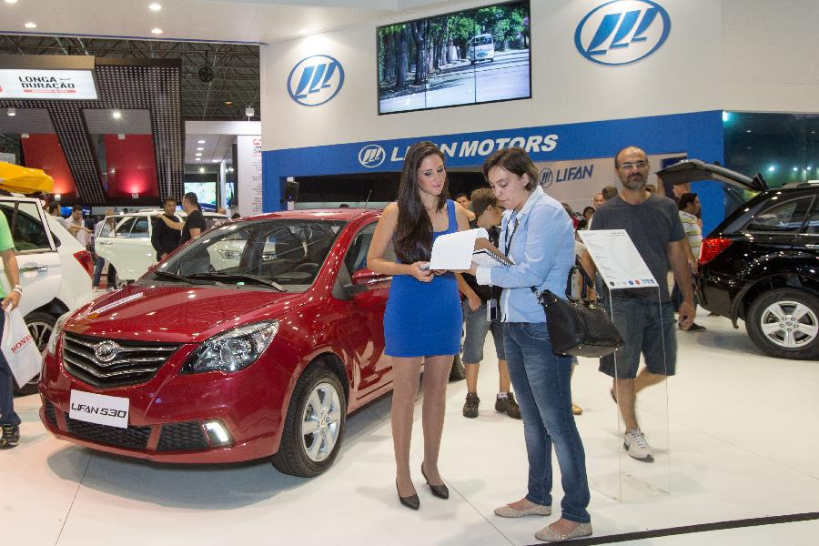 BRAZIL-SAO PAULO-AUTO EXHIBITION-CHINESE VEHICLES