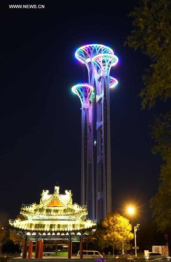 (APEC 2014)CHINA-BEIJING-APEC-NIGHT VIEW (CN)