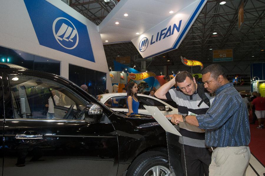 BRAZIL-SAO PAULO-AUTO EXHIBITION-CHINESE VEHICLES(8)