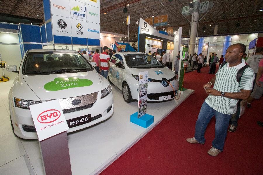 BRAZIL-SAO PAULO-AUTO EXHIBITION-CHINESE VEHICLES