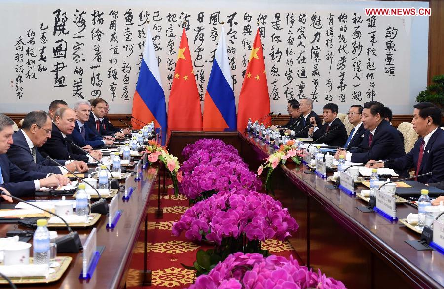 CHINA-BEIJING-XI JINPING-RUSSIA-PUTIN-MEETING (CN)