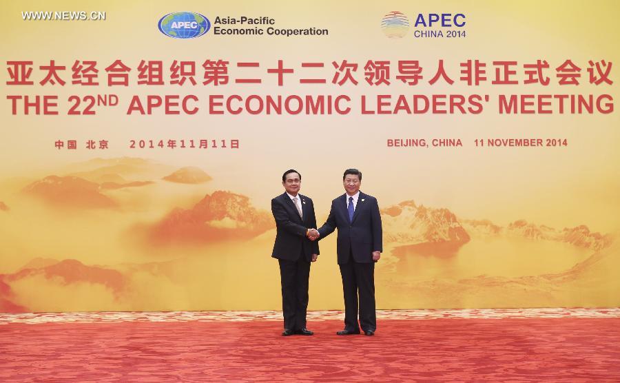 (APEC 2014) CHINA-BEIJING-APEC-ECONOMIC LEADERS' MEETING (CN)