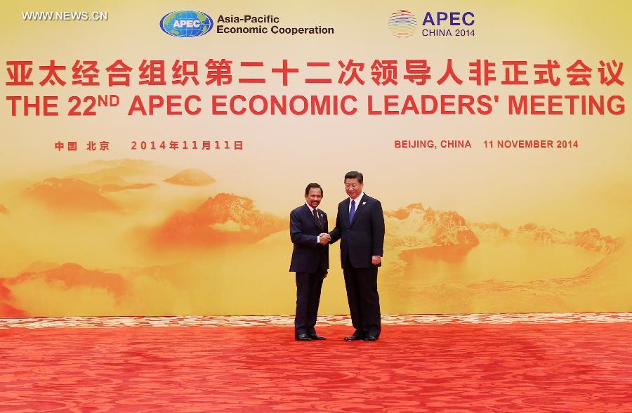 (APEC 2014) CHINA-BEIJING-APEC-ECONOMIC LEADERS' MEETING (CN)