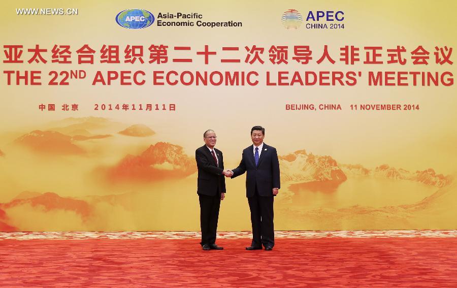 (APEC 2014) CHINA-BEIJING-APEC-ECONOMIC LEADERS' MEETING (CN)