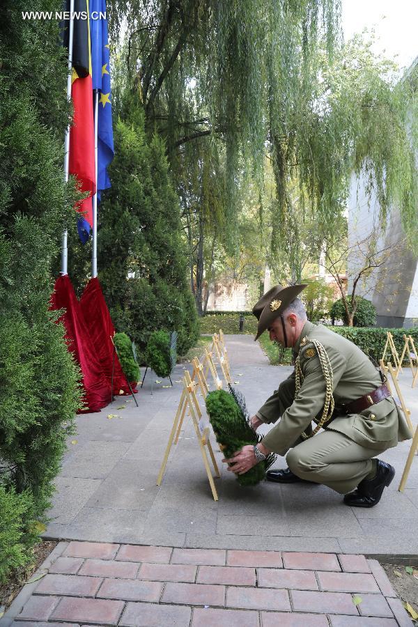 **CHINA-BEIJING-BELGIAN EMBASSY-WWI-CEREMONY (CN)