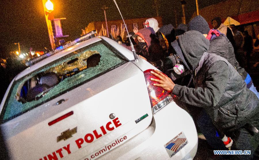 U.S.-FERGUSON-DEMONSTRATION-VIOLENCE