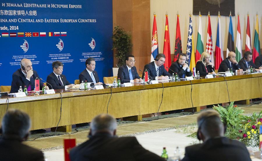 SERBIA-BELGRADE-LI KEQIANG-CHINA-CEE LEADER'S MEETING