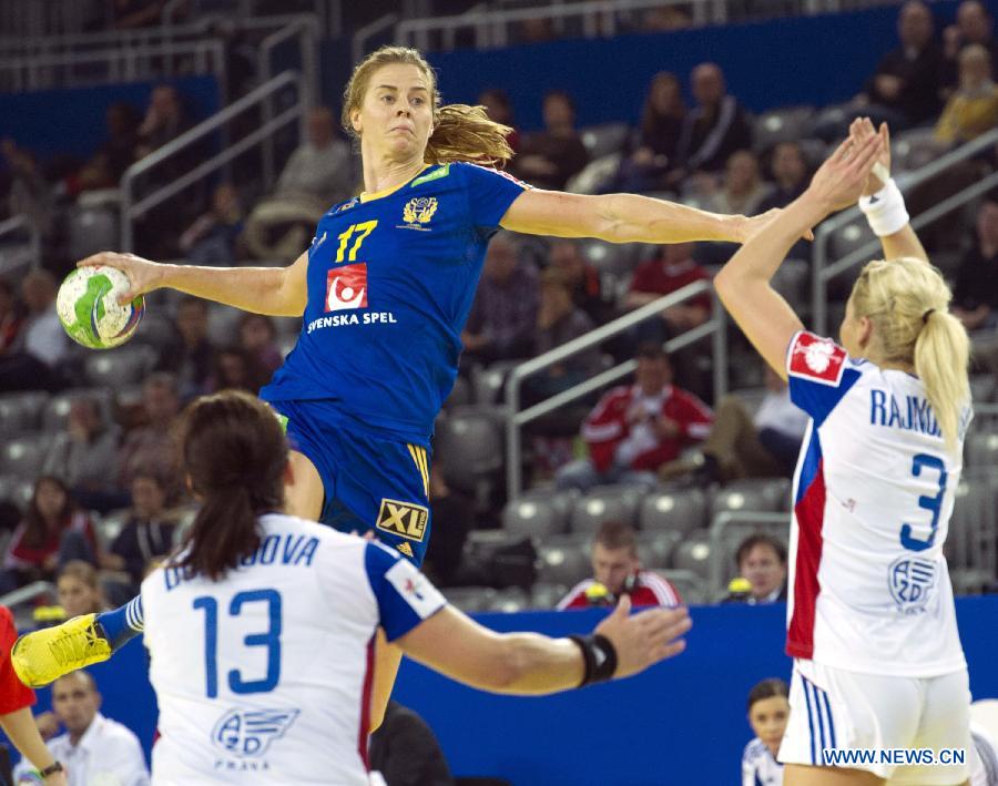 (SP)CROATIA-ZAGREB-HANDBALL-WOMEN'S EHF EURO 2014-SWEDEN VS SLOVAKIA